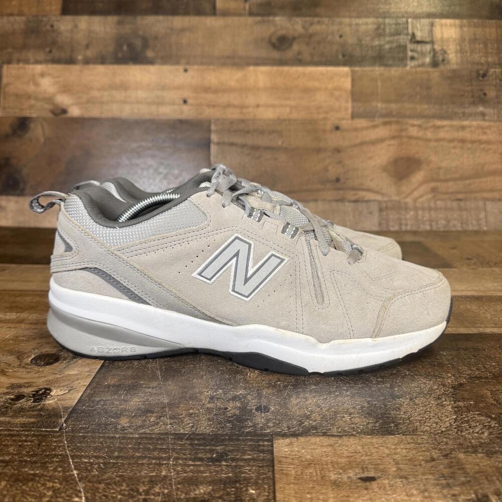 New Balance 608 Mens Gray Athletic Running Shoes MX608UG5 Size 10.5